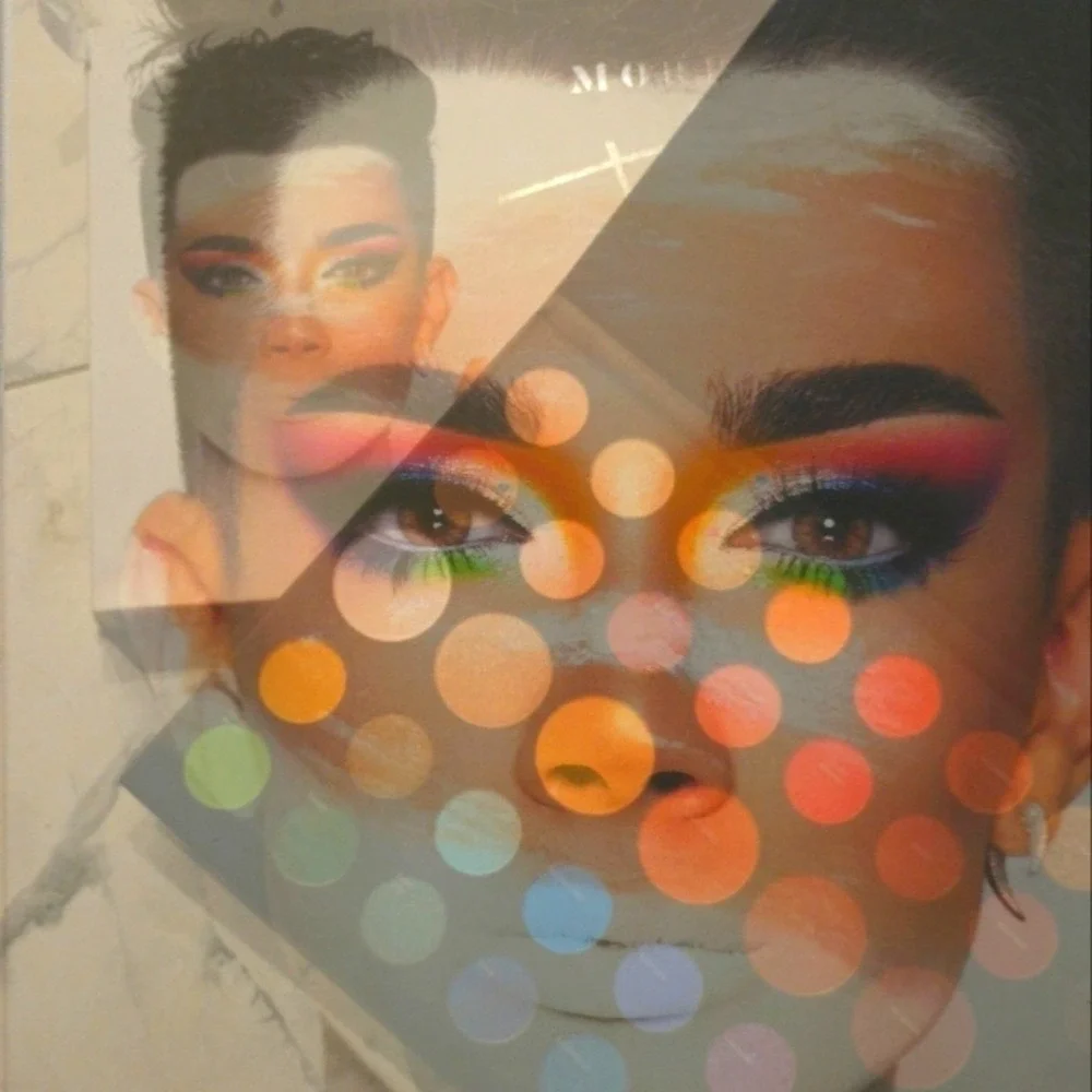 Morphe The James Charles Authentic Eyeshadow Palette Full size Rare Glam Womens